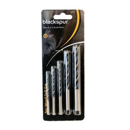 BlackSpur Wood Drill Set - 5pk