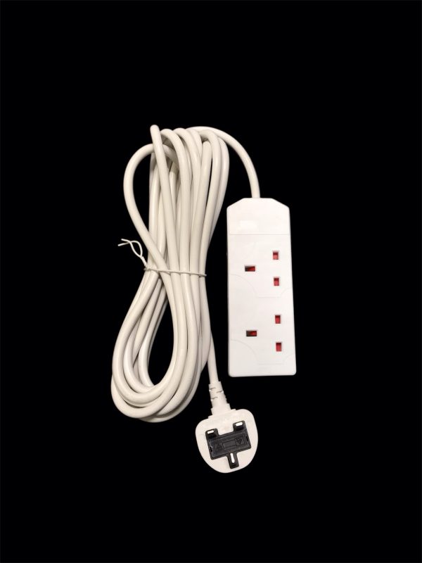 2 Gang Extension Lead - 2m - Image 1